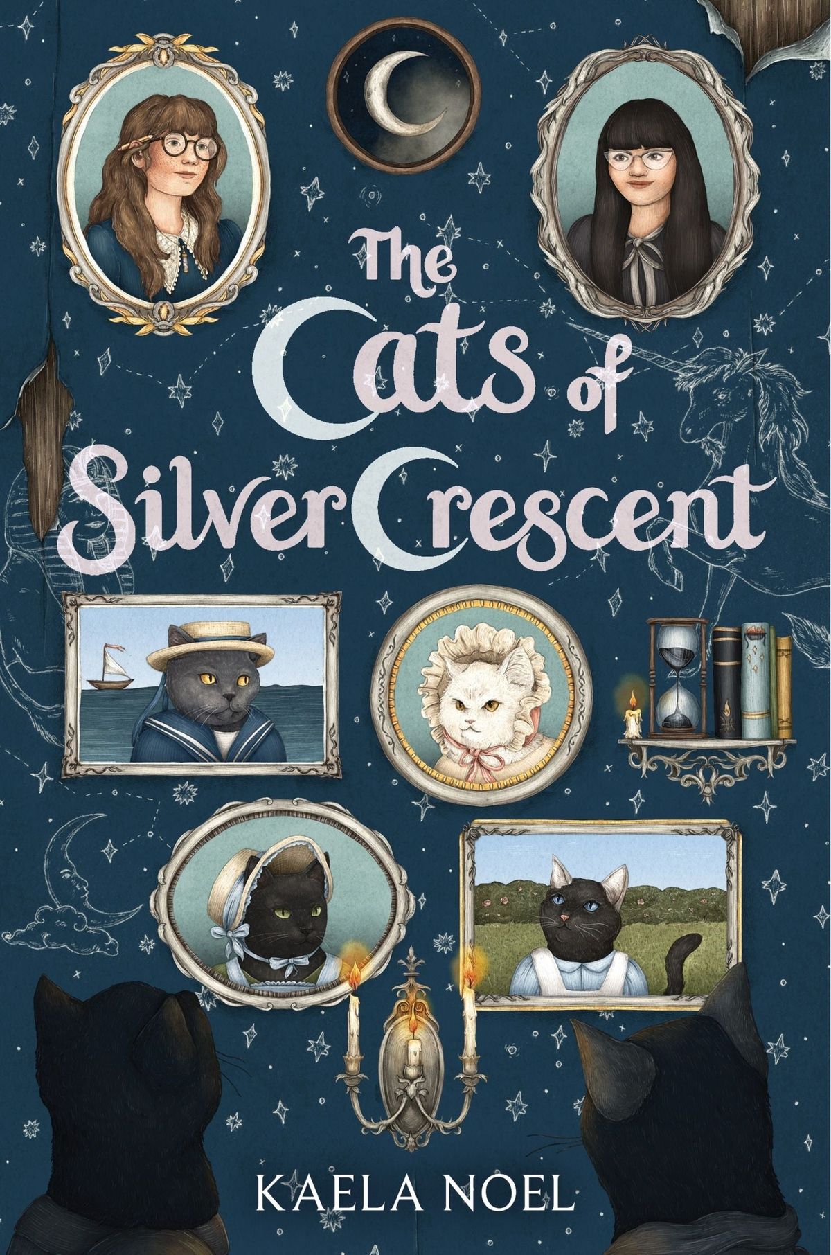 The Cats of Silver Crescent, by Kaela Noel. Book cover.